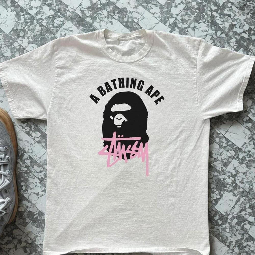 Bape X White Tee